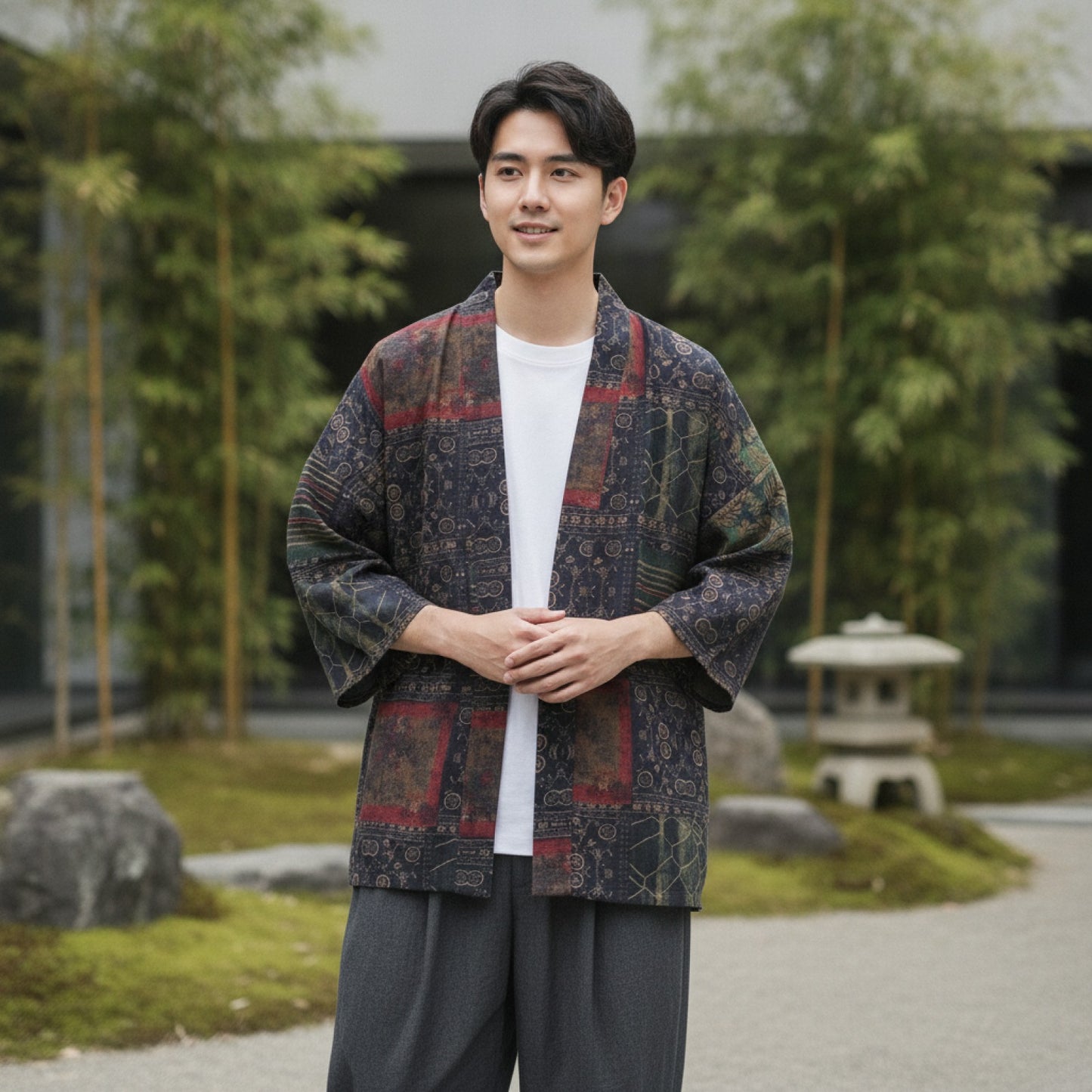 Hanfu Ming : Vêtement traditionnel chinois d'été en coton et lin, style Harajuku