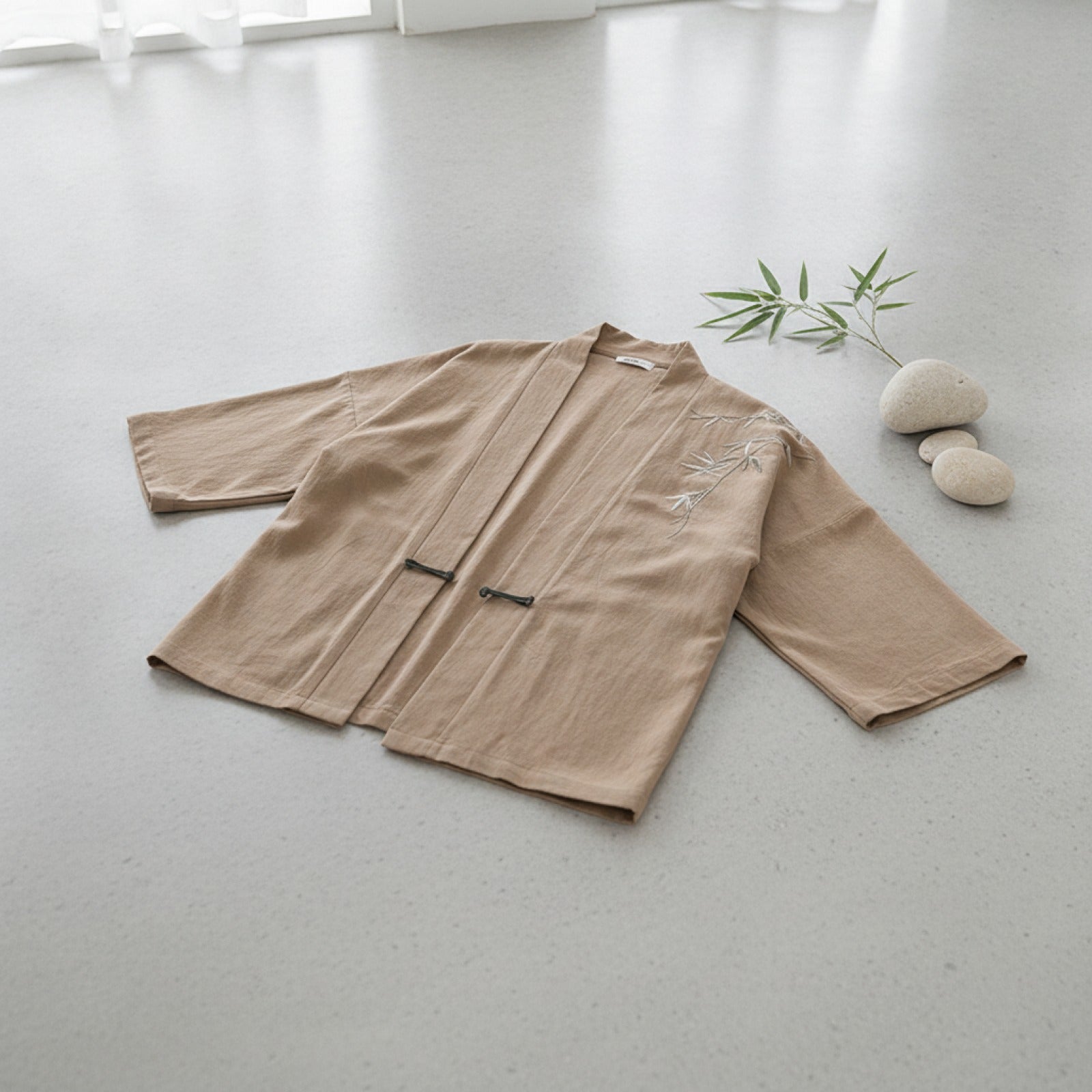 Veste Kimono Homme Style Japonais - Mode Décontractée Haori 2023