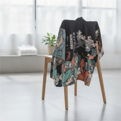 Kimono Haori Japonais pour Femme et Homme - Style Cosplay, Harajuku & Anime