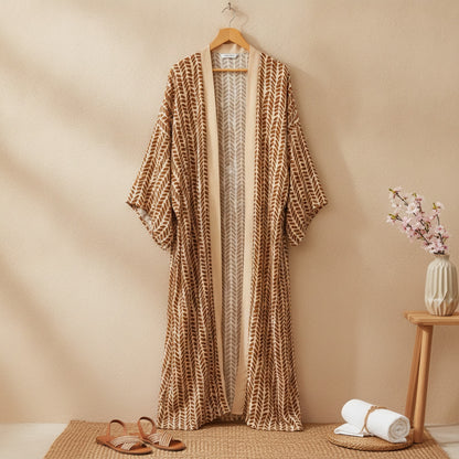 Kimono Yukata Femme : Cardigan Long & Chemisier Tendance Style Japonais