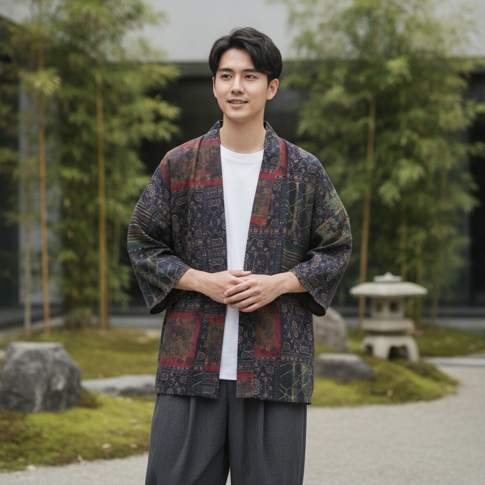 Hanfu Ming : Vêtement traditionnel chinois d'été en coton et lin, style Harajuku