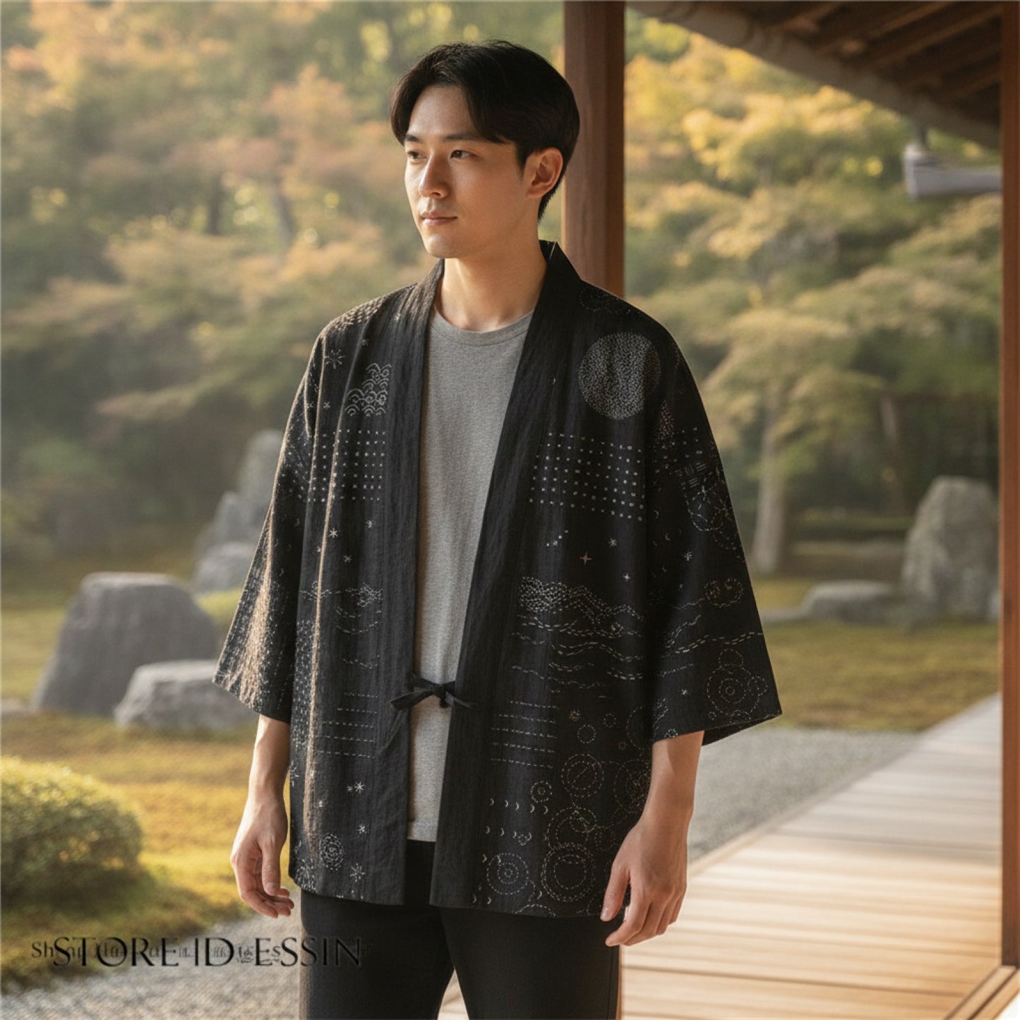 Kimono Japonais Traditionnel Fleuri - Robe Cosplay Style Asiatique