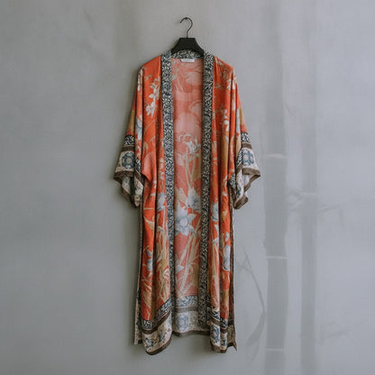 Haori Yukata Imprimé Animal Japonais - Style Streetwear & Harajuku