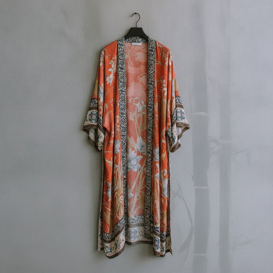 Haori Yukata Imprimé Animal Japonais - Style Streetwear & Harajuku