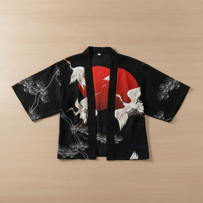 Ensemble Pyjama Kimono Gaze de Coton pour Couple - Tenue d'Intérieur d'Été Légère