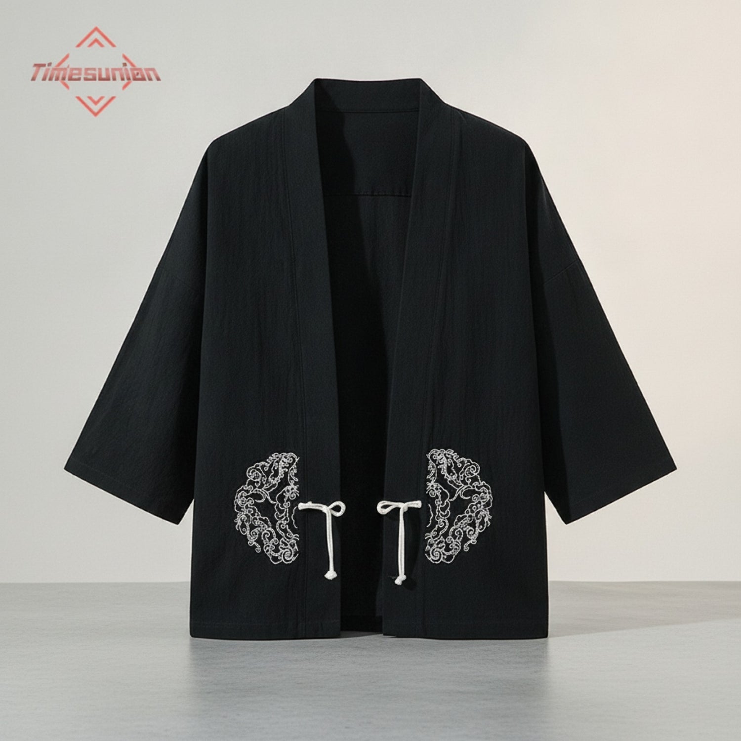 Kimono Cosplay Japonais Unisexe en Coton Brodé - Style Harajuku